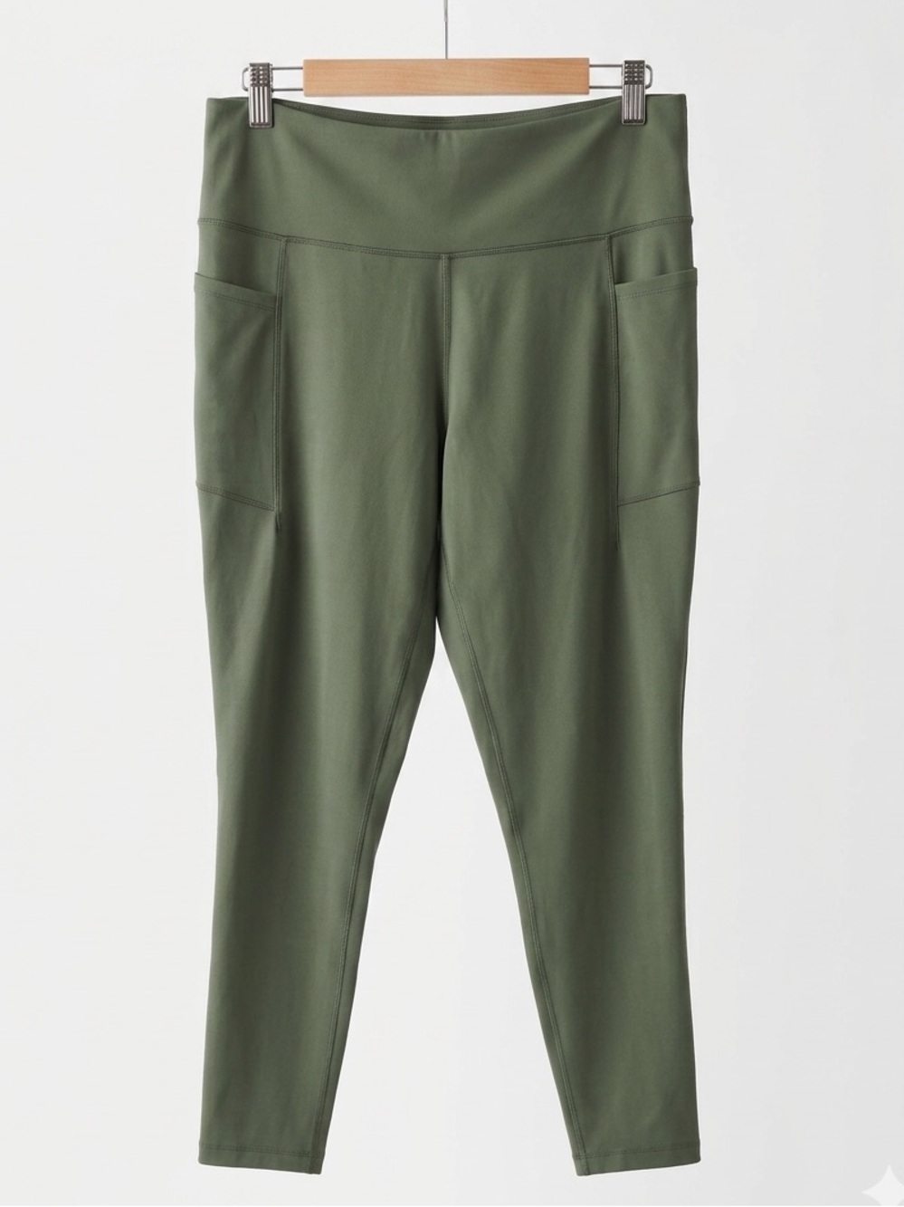 Danskin XL Green High-Waist Pocket Leggings